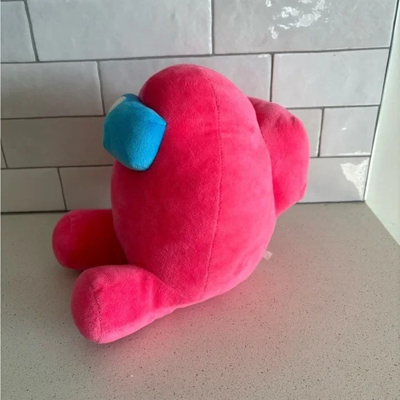 Toikido Among Us Pink Stuffed Plush 12" New - Picture 2 of 6